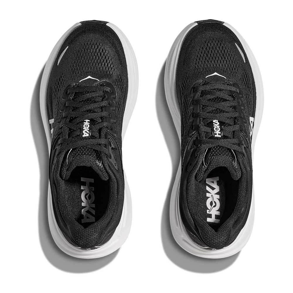 Hoka Men's Bondi 9 Running Shoe - Black/White - Regular (D) 9 Hoka Men's Bondi 9 Running Shoe - Black/White - Regular (D) - Image 7