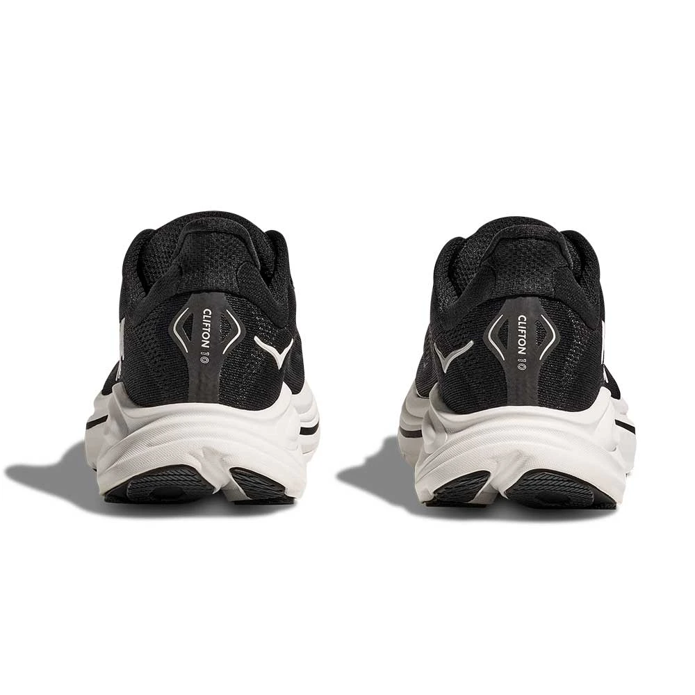 Hoka Men's Clifton 10 Running Shoe - Black/White - Wide (2E) 8 Hoka Men's Clifton 10 Running Shoe - Black/White - Wide (2E) - Image 6