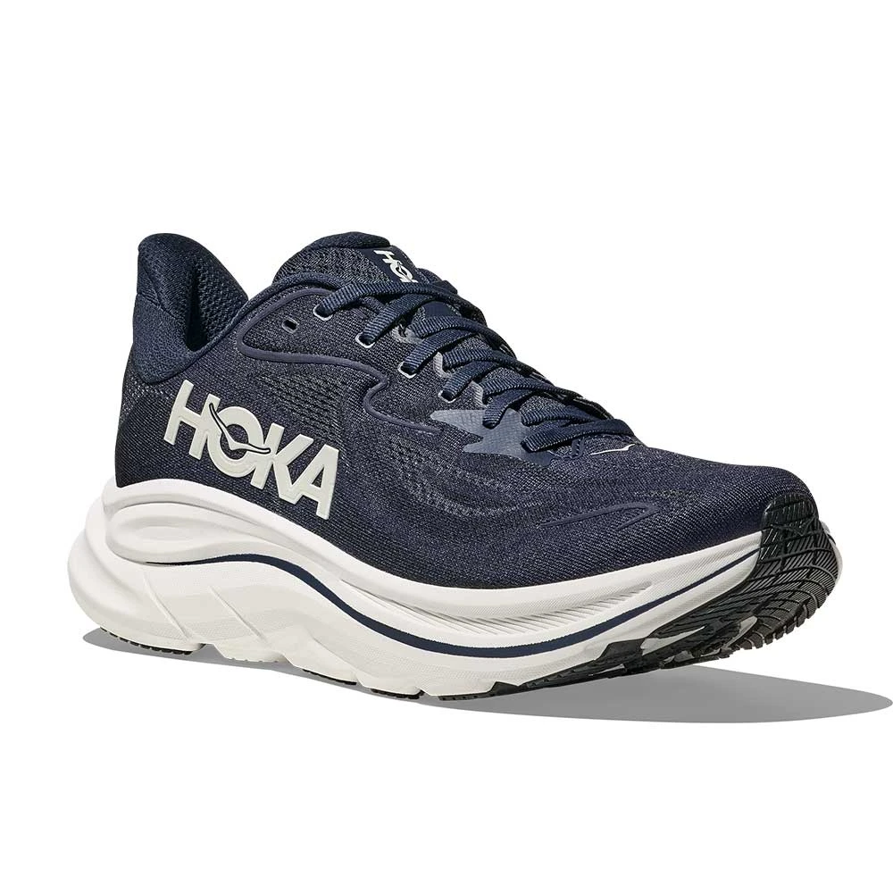 Hoka Men's Clifton 10 Running Shoe - Navy/White - Wide (2E) 4 Hoka Men's Clifton 10 Running Shoe - Navy/White - Wide (2E) - Image 2