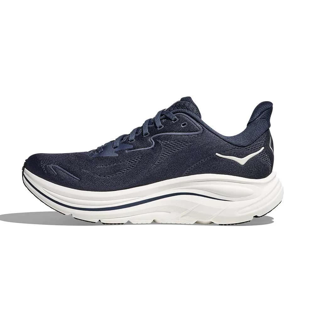 Hoka Men's Clifton 10 Running Shoe - Navy/White - Wide (2E) 6 Hoka Men's Clifton 10 Running Shoe - Navy/White - Wide (2E) - Image 4