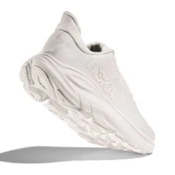 Hoka Men's Clifton 10 Running Shoe - White/White - Regular (D) -Gazelle Sports Shop 1162030 WWH 4