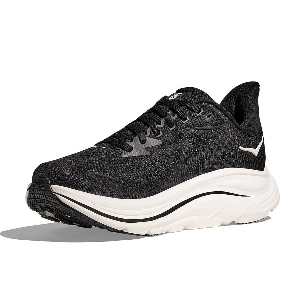Hoka Women's Clifton 10 Running Shoe - Black/White - Regular (B) 5 Hoka Women's Clifton 10 Running Shoe - Black/White - Regular (B) - Image 3