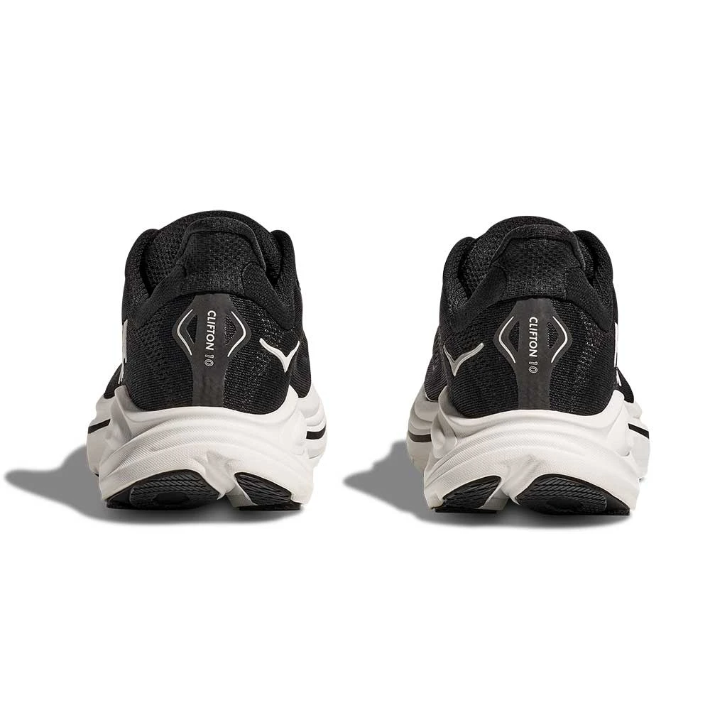 Hoka Women's Clifton 10 Running Shoe - Black/White - Regular (B) 8 Hoka Women's Clifton 10 Running Shoe - Black/White - Regular (B) - Image 6