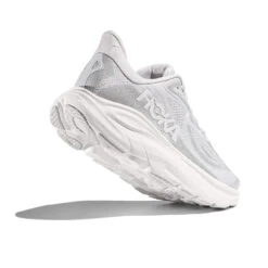 Hoka Women's Clifton 10 Running Shoe - Cosmic Grey/Stardust - Regular (B) -Gazelle Sports Shop 1162031 CRDS 4