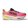 Hoka Women's Mach X 3 Running Shoe - Neon Rose/Neon Tangerine - Regular (B) -Gazelle Sports Shop 1168721 NNRS 1