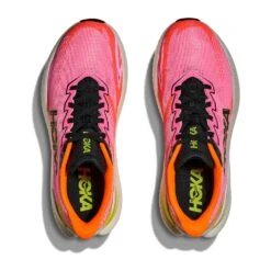 Hoka Women's Mach X 3 Running Shoe - Neon Rose/Neon Tangerine - Regular (B) 16 Hoka Women's Mach X 3 Running Shoe - Neon Rose/Neon Tangerine - Regular (B) -Gazelle Sports Shop 1168721 NNRS 2