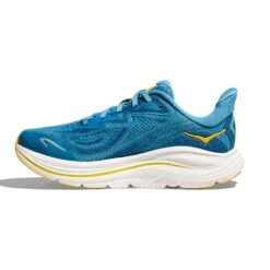 Hoka Youth Clifton 10 Running Shoe - Alpine Blue/Foggy Night - Regular (D) 11 Hoka Youth Clifton 10 Running Shoe - Alpine Blue/Foggy Night - Regular (D) -Gazelle Sports Shop 1168860 ALF 8