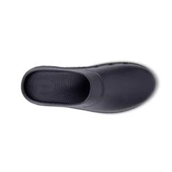 OOfos Unisex OOcloog Shoe - Black - Regular (D) 12 OOfos Unisex OOcloog Shoe - Black - Regular (D) -Gazelle Sports Shop 1200BLK 5 1