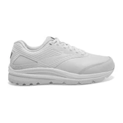 BROOKS Women's Addiction Walker 2 Walking Shoe - White/White - Regular (B)
