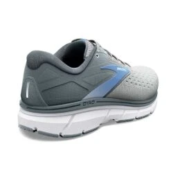 BROOKS Women's Dyad 11 Running Shoe - Grey/White/Blue - Regular (B) 11 BROOKS Women's Dyad 11 Running Shoe - Grey/White/Blue - Regular (B) -Gazelle Sports Shop 120312 065 H Dyad 11 85b18b42 031b 45e0 8a60 993ca73bdc87