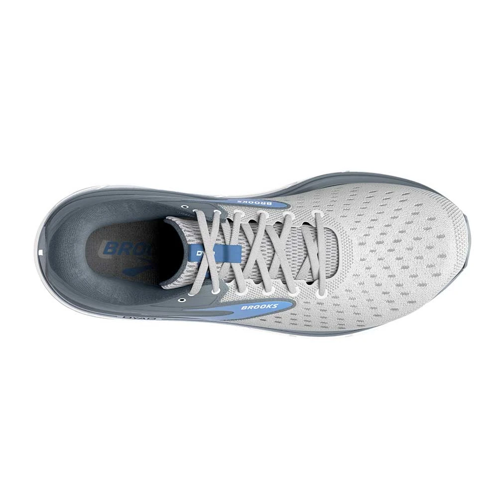 BROOKS Women's Dyad 11 Running Shoe - Grey/White/Blue - Regular (B) 7 BROOKS Women's Dyad 11 Running Shoe - Grey/White/Blue - Regular (B) - Image 5