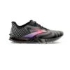 BROOKS Women's Hyperion Tempo Running Shoe- Black/Coral/Purple - Regular (B)