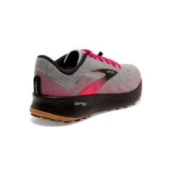 BROOKS Women's Catamount Trail Running Shoe - Alloy/Pink/Black - Regular (B) 11 BROOKS Women's Catamount Trail Running Shoe - Alloy/Pink/Black - Regular (B) -Gazelle Sports Shop 120339 098 H Catamount