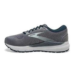 BROOKS Women's Addiction GTS 15 Running Shoe- Grey/Navy/Aqua- Narrow (2A) -Gazelle Sports Shop 120352 099 M Addiction GTS 15 ba527234 afa0 4641 8d32 cea1e54d0092