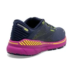 BROOKS Women's Adrenaline GTS 22 Running Shoe- Nightshadow/Viola/Nightlife- Regular (B) -Gazelle Sports Shop 120353 490 H Adrenaline GTS 22
