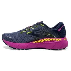 BROOKS Women's Adrenaline GTS 22 Running Shoe- Nightshadow/Viola/Nightlife- Regular (B) -Gazelle Sports Shop 120353 490 M Adrenaline GTS 22