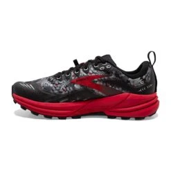 BROOKS Women's Cascadia 16 Trail Shoe - Black/Grey/Red- Regular (B) 10 BROOKS Women's Cascadia 16 Trail Shoe - Black/Grey/Red- Regular (B) -Gazelle Sports Shop 120363 008 M Cascadia 16