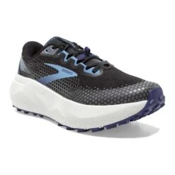 BROOKS Women's Caldera 6 Trail Running Shoe - Black/Blissful Blue/Grey - Regular (B) -Gazelle Sports Shop 120366 082 A Caldera 6