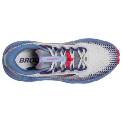 BROOKS Women's Caldera 6 Trail Running Shoe- Oyster/Blissful Blue/Pink - Regular (B) 12 BROOKS Women's Caldera 6 Trail Running Shoe- Oyster/Blissful Blue/Pink - Regular (B) -Gazelle Sports Shop 120366 093 O Caldera 6