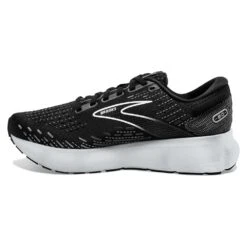 BROOKS Women's Glycerin 20 Running Shoe - Black/White/Alloy - Regular (B) 10 BROOKS Women's Glycerin 20 Running Shoe - Black/White/Alloy - Regular (B) -Gazelle Sports Shop 120369 059 M Glycerin 20