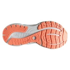 BROOKS Women's Glycerin 20 Running Shoe- Oyster/Latigo Bay/Coral - Wide (D) -Gazelle Sports Shop 120369 061 S Glycerin 20