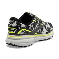 BROOKS Women's Ghost 15 Camo Running Shoe - Black/Ebony/Nightlife - Regular (B) 10 BROOKS Women's Ghost 15 Camo Running Shoe - Black/Ebony/Nightlife - Regular (B) -Gazelle Sports Shop 120380 029 H Ghost 15