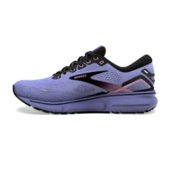 BROOKS Women's Ghost 15 Running Shoe- Purple/Pink/Black -Gazelle Sports Shop 120380 544 M Ghost 15
