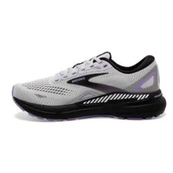BROOKS Women's Adrenaline GTS 23 Running Shoe - Grey/Black/Purple- Regular (B) 12 BROOKS Women's Adrenaline GTS 23 Running Shoe - Grey/Black/Purple- Regular (B) -Gazelle Sports Shop 120381 039 M Adrenaline GTS 23 1