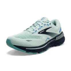 BROOKS Women's Adrenaline GTS 23 Running Shoe - Blue Glass/Nile Blue/Marina- Regular (B) -Gazelle Sports Shop 120381 471 Z Adrenaline GTS 23