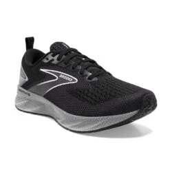 BROOKS Women's Levitate 6 Running Shoe- Black/Ebony/White- Regular (B) -Gazelle Sports Shop 120383 039 A Levitate 6
