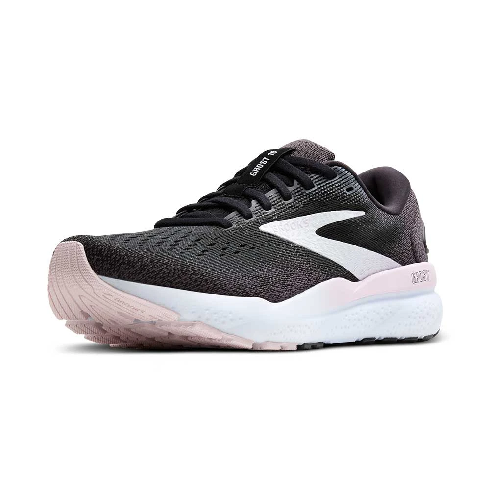 BROOKS Women's Ghost 16 Running Shoe - Black/White/Orchid Ice - Regular (B) 6 BROOKS Women's Ghost 16 Running Shoe - Black/White/Orchid Ice - Regular (B) - Image 4
