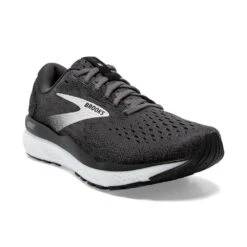 BROOKS Women's Ghost 16 Running Shoe - Black/Grey/White - Regular (B) 14 BROOKS Women's Ghost 16 Running Shoe - Black/Grey/White - Regular (B) -Gazelle Sports Shop 120407 090 A Ghost 16