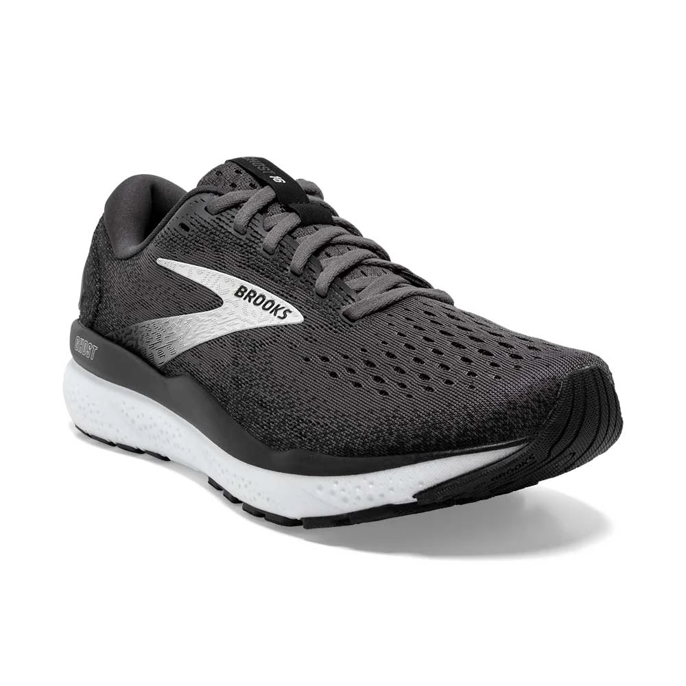 BROOKS Women's Ghost 16 Running Shoe - Black/Grey/White - Regular (B) 8 BROOKS Women's Ghost 16 Running Shoe - Black/Grey/White - Regular (B) - Image 6
