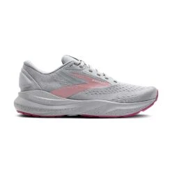 BROOKS Women's Adrenaline GTS 24 Running Shoe - Alloy/White/Zephyr -Wide (D)