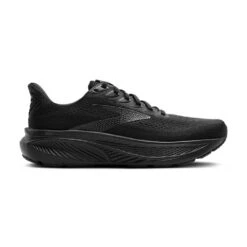 BROOKS Women's Ghost 17 Running Shoe - Black/Black/Ebony - Regular (B)