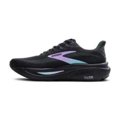 BROOKS Women's Ghost 17 Running Shoe - Grey/Clearwater/Purple - Regular (B) -Gazelle Sports Shop 120431 081 M Ghost 17