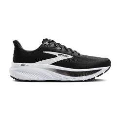 BROOKS Women's Ghost 17 Running Shoe - Black/Grey/White - Wide (D)