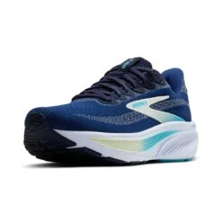 BROOKS Women's Ghost 17 Running Shoe - Navy/Green/Turquoise - Regular (B) -Gazelle Sports Shop 120431 458 Z Ghost 17