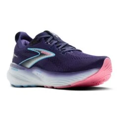 BROOKS Women's Glycerin GTS 22 Running Shoe - Blue Ribbon/Peacoat/Dianthus - Regular (B) -Gazelle Sports Shop 120435 429 A Glycerin GTS 22 6185bb72 eabd 415b a88e 3497973dfaf4