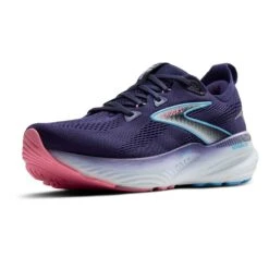 BROOKS Women's Glycerin GTS 22 Running Shoe - Blue Ribbon/Peacoat/Dianthus - Regular (B) -Gazelle Sports Shop 120435 429 Z Glycerin GTS 22 9409278f 3a59 4595 9b4b 9a4f414a6378