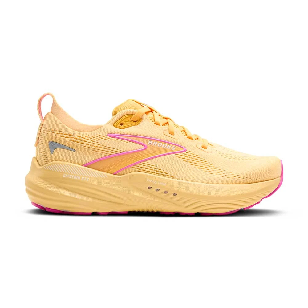 BROOKS Women's Glycerin GTS 22 Running Shoe - Sherbert/Apricot/Pink - Regular (B) 3 BROOKS Women's Glycerin GTS 22 Running Shoe - Sherbert/Apricot/Pink - Regular (B)