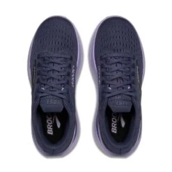 BROOKS Women's Ghost Max 3 Running Shoe - Nighshadow/Ebony/Purple - Regular (B) -Gazelle Sports Shop 120457 067 O Ghost Max 3