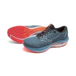 Mizuno Men's Wave Inspire 19 Running Shoe- Provincial Blue/White- Regular (D) 18 Mizuno Men's Wave Inspire 19 Running Shoe- Provincial Blue/White- Regular (D) -Gazelle Sports Shop 1280 AgL3SX8hGpQ33QI3