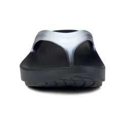 OOfos Women's OOlala Luxe Sandals - Frost - Regular -Gazelle Sports Shop 1401BLKFRST shot3 932x680 447b3dd6 466f 4606 904f c6d05873a59b