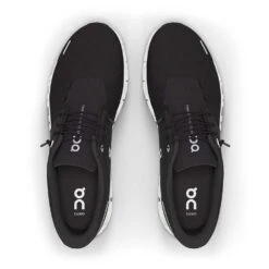 On Running Men's Cloud 6 Running Shoe - Black/White - Regular (D) -Gazelle Sports Shop 1721636433824 3MF10070299 cloud6 nos ss25 black beauty brilliant white m g4