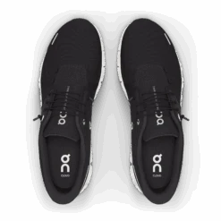 On Running Women's Cloud 6 Running Shoe - Black/White - Regular (B) -Gazelle Sports Shop 1721636433824 3WF10060299 cloud6 nos ss25 black beauty brilliant white w g4