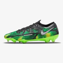 Nike Unisex Phantom GT2 Pro SW FG Soccer Shoe - Black/MTLC Platinum Green-Regular (D) -Gazelle Sports Shop 1e4a4a9f b2f8 42d4 b747 bb8c66f8c811