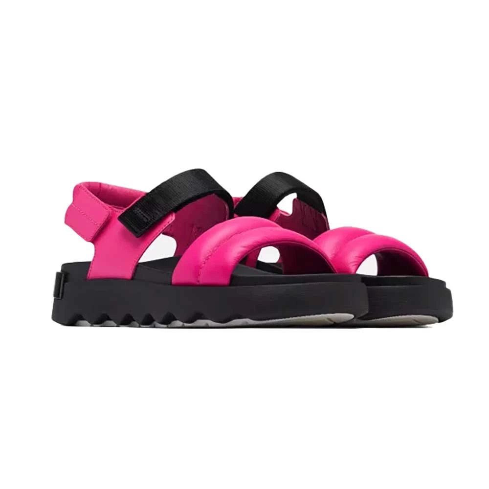 Sorel Women's Viibe Sandal - Fuchsia Fizz/Black- Regular (B) 4 Sorel Women's Viibe Sandal - Fuchsia Fizz/Black- Regular (B) - Image 2
