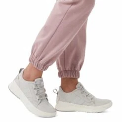 Sorel Women's Out N About III Low Sneaker Canvas WP - Moonstone/Sea Salt - Regular (B) -Gazelle Sports Shop 2039971 009 a9 1