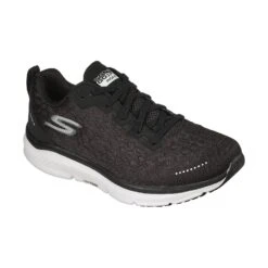 Skechers Men's GOrun Ride 9 Running Shoe - Black/White - Regular (D) -Gazelle Sports Shop 246005 BKW